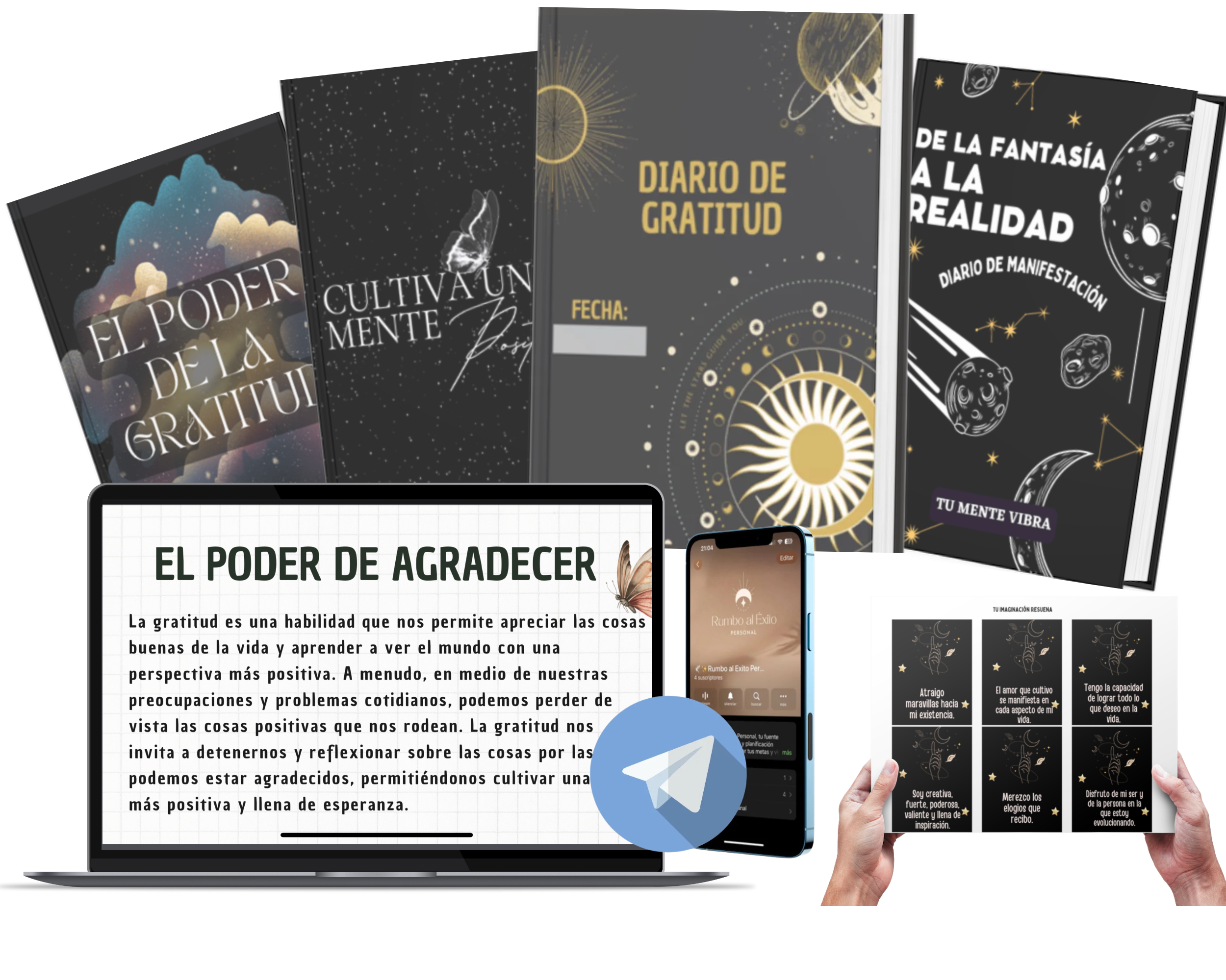 Diario de Gratitud - Tu guía práctica para agradecer y manifestar